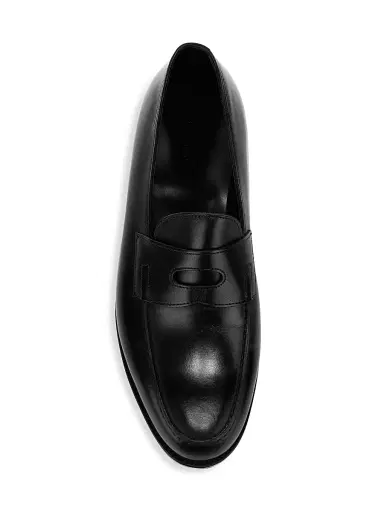 John Lobb Men's Lopez Leather Loafers | Thumbnail 5 John Lobb Men's Lopez Leather Loafers | Thumbnail 5
