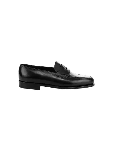 John Lobb Men's Lopez Leather Loafers | Thumbnail 1 John Lobb Men's Lopez Leather Loafers | Thumbnail 1