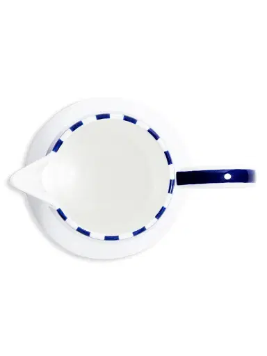 Richard Brendon The Superstripe Milk Jug & Sugar Bowl - Navy White | Thumbnail 2