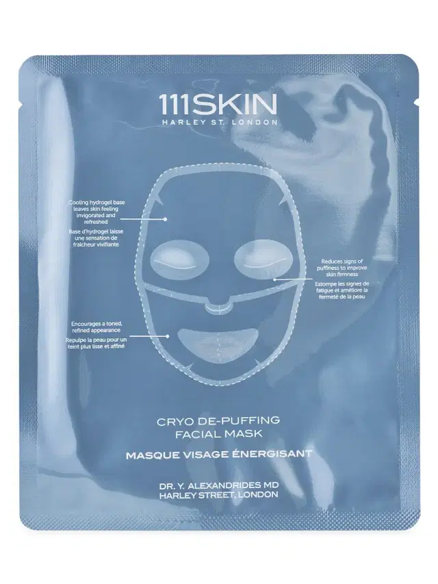 Women's Cryo De-Puffing 5-Piece Facial Mask Set