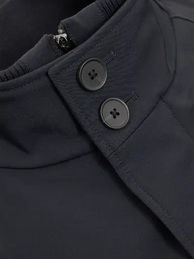 Reiss Men's Player Woven Jacket - Navy | Thumbnail 6