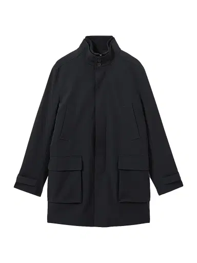 Reiss Men's Player Woven Jacket - Navy | Thumbnail 1