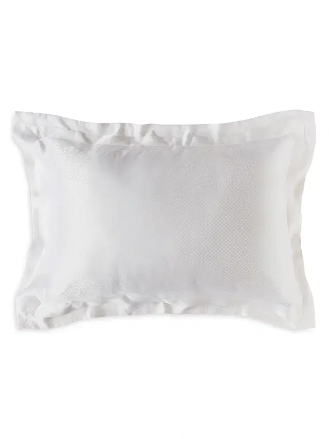 Gingerlily Eva Silk Sham - White European