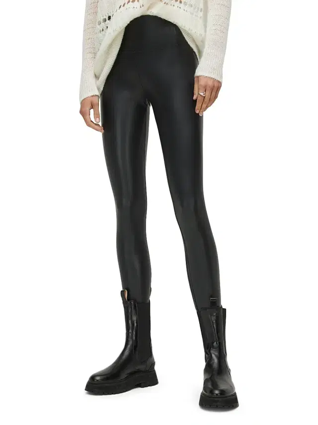 AllSaints Women's Cora Faux Leather Leggings - Black