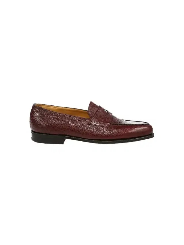 John Lobb Men's Lopez Grain Leather Loafers