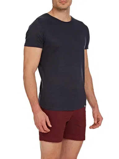 Orlebar Brown Men's OB-T Linen T-Shirt - Navy - Size XXL | Thumbnail 3