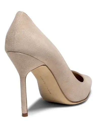 Manolo Blahnik Women's BB 105MM Suede Pumps | Thumbnail 3 Manolo Blahnik Women's BB 105MM Suede Pumps | Thumbnail 3
