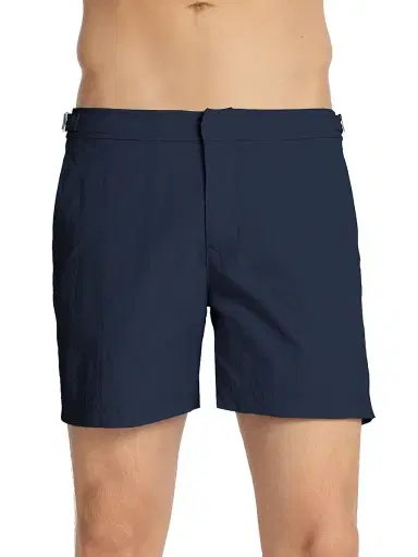 Orlebar Brown Men's Bulldog Swim Trunks - Navy - Size 38 | Thumbnail 3