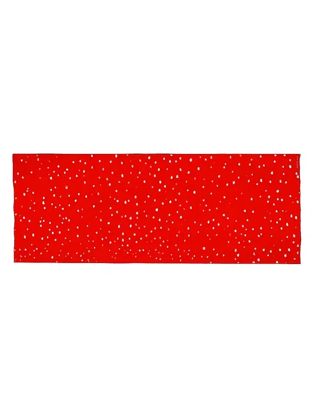 Halcyon Days Women's Red Storm Wool & Silk Scarf - Red
