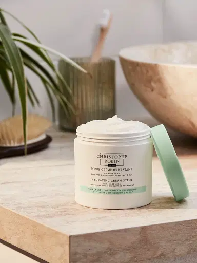 Christophe Robin Hydrating Pre-Shampoo Cream Scrub | Thumbnail 4 Christophe Robin Hydrating Pre-Shampoo Cream Scrub | Thumbnail 4