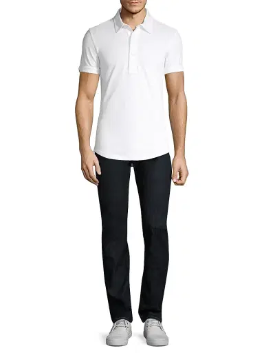 Orlebar Brown Men's Sebastian Tailored Polo Shirt | Thumbnail 2 Orlebar Brown Men's Sebastian Tailored Polo Shirt | Thumbnail 2