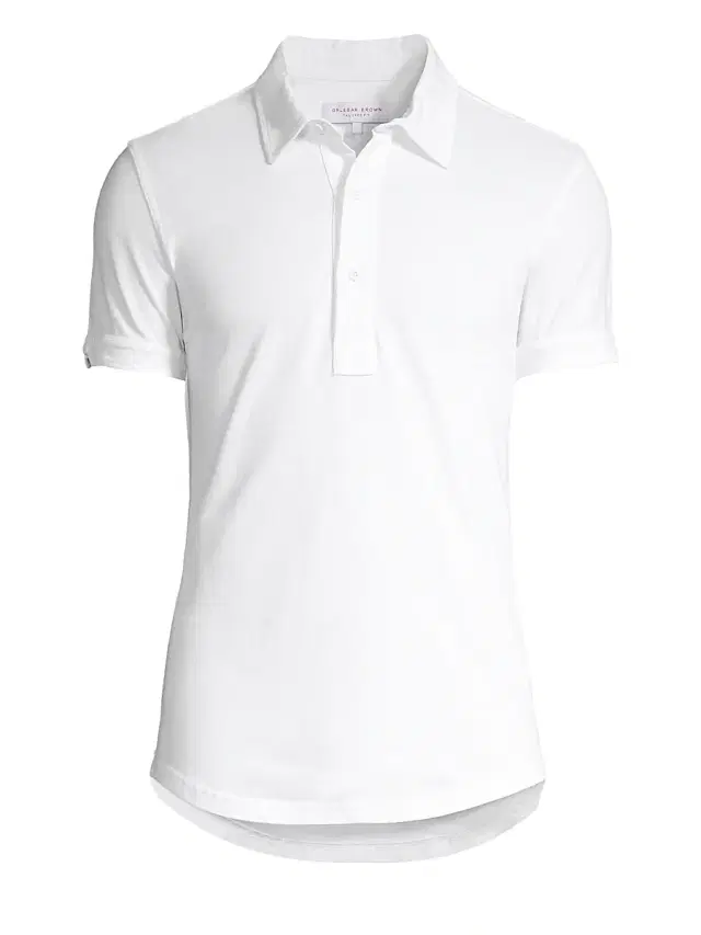 Men's Sebastian Tailored Polo Shirt - White