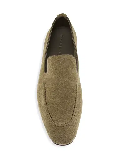 Manolo Blahnik Men's Truro Suede Loafers | Thumbnail 5 Manolo Blahnik Men's Truro Suede Loafers | Thumbnail 5