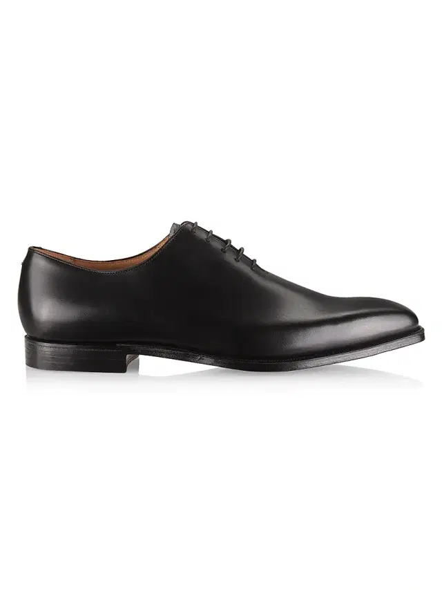Men's Main Alex Leather Oxford Shoes - Black Calf