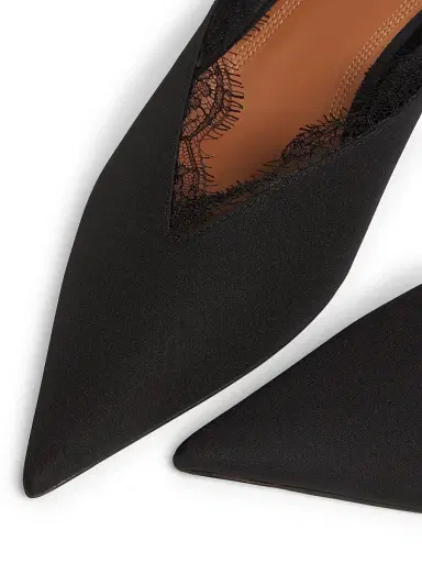 NEOUS Women's Irena 40MM Crepe de Chine Slingbacks | Thumbnail 5 NEOUS Women's Irena 40MM Crepe de Chine Slingbacks | Thumbnail 5