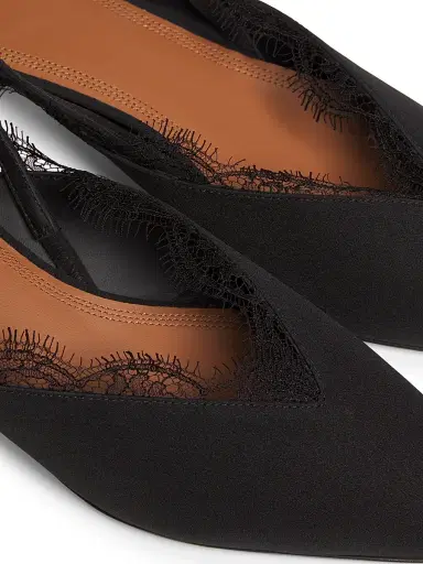 NEOUS Women's Irena 40MM Crepe de Chine Slingbacks | Thumbnail 6 NEOUS Women's Irena 40MM Crepe de Chine Slingbacks | Thumbnail 6