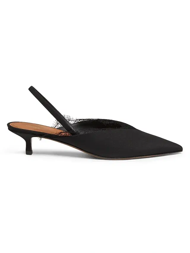 NEOUS Women's Irena 40MM Crepe de Chine Slingbacks