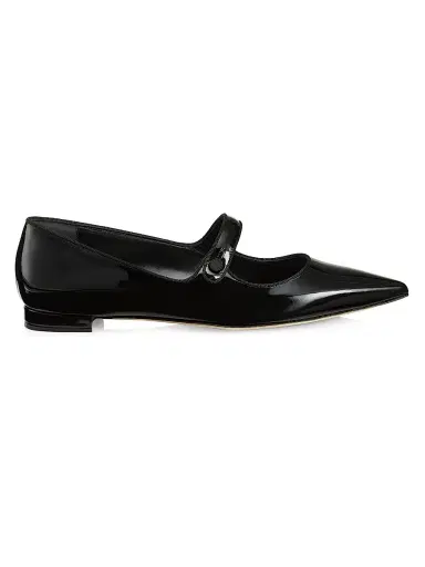 Manolo Blahnik Women's Campariflat 10MM Patent Leather Mary Janes | Thumbnail 1 Manolo Blahnik Women's Campariflat 10MM Patent Leather Mary Janes | Thumbnail 1