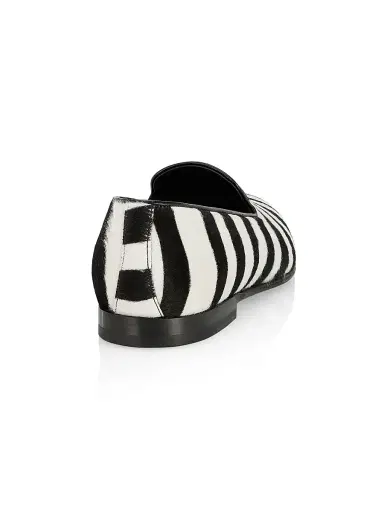 Manolo Blahnik Men's Mario Striped Loafers | Thumbnail 3 Manolo Blahnik Men's Mario Striped Loafers | Thumbnail 3