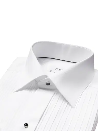 Eton Men's Contemporary-Fit Pleated Bib Dress Shirt | Thumbnail 2