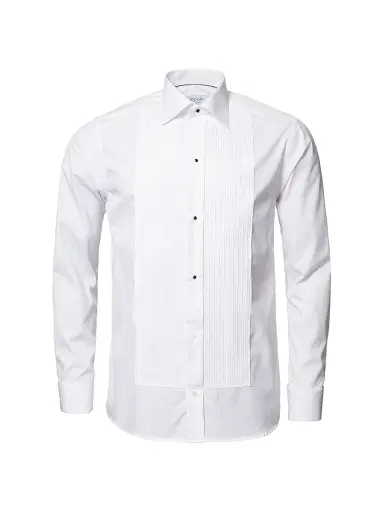 Eton Men's Contemporary-Fit Pleated Bib Dress Shirt | Thumbnail 4