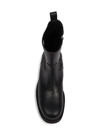 Acne Studios Men's Besare Waxed Leather Boots - Black | Thumbnail 5 Acne Studios Men's Besare Waxed Leather Boots - Black | Thumbnail 5
