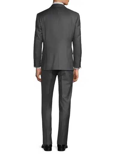 Canali Men's Regular Fit Solid Two-Piece Suit | Thumbnail 5