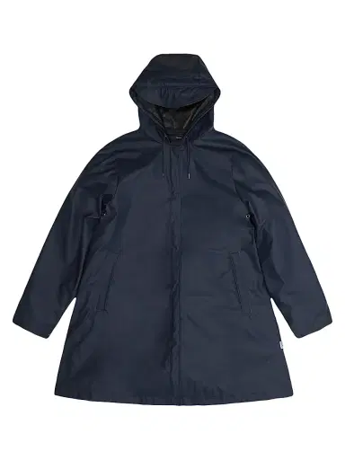 Rains Women's A-Line W Jacket - Navy - Size XL | Thumbnail 1 Rains Women's A-Line W Jacket - Navy - Size XL | Thumbnail 1
