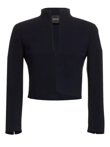 Akris Women's Pandora Stretch Jacket - Navy - Size 16 | Thumbnail 3 Akris Women's Pandora Stretch Jacket - Navy - Size 16 | Thumbnail 3