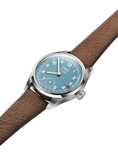 Oris Men's Big Crown Calibre 473 Stainless Steel & Leather Strap Watch - Steel | Thumbnail 3 Oris Men's Big Crown Calibre 473 Stainless Steel & Leather Strap Watch - Steel | Thumbnail 3