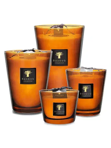 BAOBAB COLLECTION Les Prestigieuses Max 24 Cuir De Russie Candle | Thumbnail 1