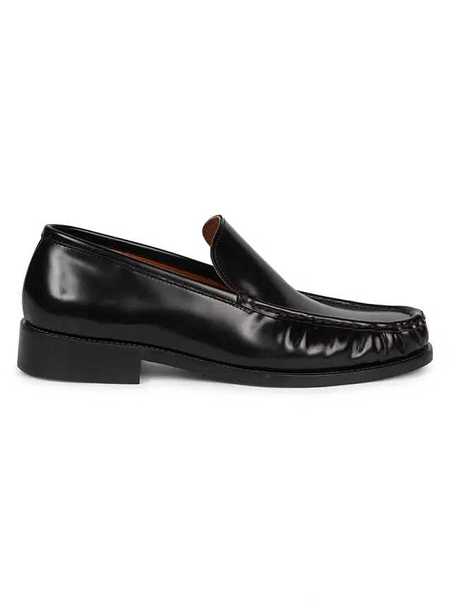 Men's Boafer Leather Loafers - Black