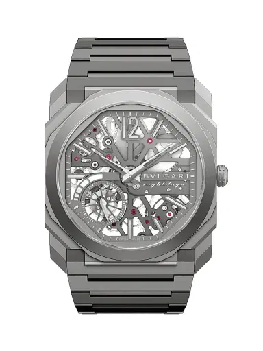 BVLGARI Men's Octo Finissimo Titanium Skeleton Watch - Titanium | Thumbnail 3 BVLGARI Men's Octo Finissimo Titanium Skeleton Watch - Titanium | Thumbnail 3