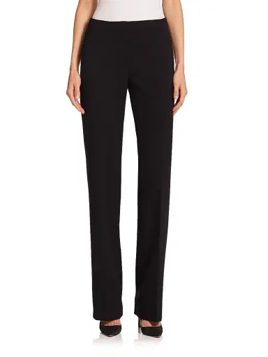 Akris Women's Carole Double-Face Wool Pants | Thumbnail 3