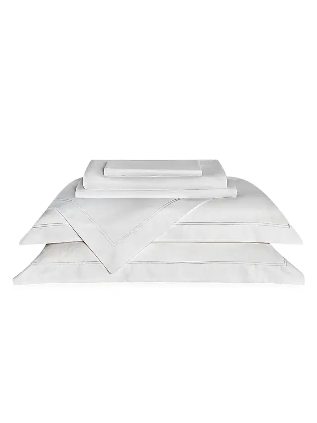 Togas Royal Duvet Cover & Sham Collection - White European