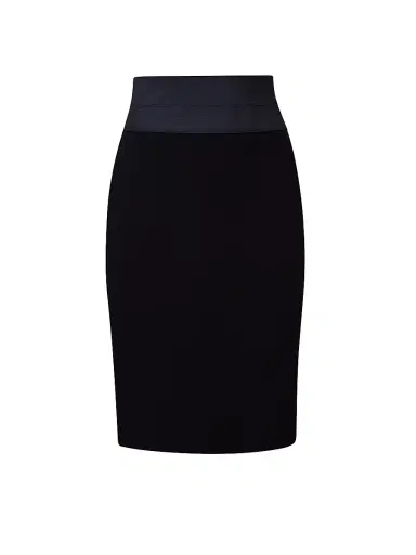 Akris punto Women's Essentials High-Waist Pencil Skirt - Black - Size 18 | Thumbnail 1