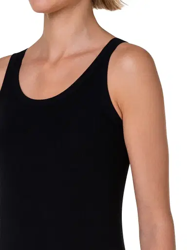 Akris punto Women's Elements Wool Tank Top - Black - Size 16 | Thumbnail 6 Akris punto Women's Elements Wool Tank Top - Black - Size 16 | Thumbnail 6