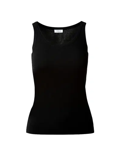Akris punto Women's Elements Wool Tank Top - Black - Size 16 | Thumbnail 1 Akris punto Women's Elements Wool Tank Top - Black - Size 16 | Thumbnail 1