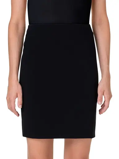 Akris punto Jersey Pencil Skirt - Black - Size 16 | Thumbnail 3 Akris punto Jersey Pencil Skirt - Black - Size 16 | Thumbnail 3