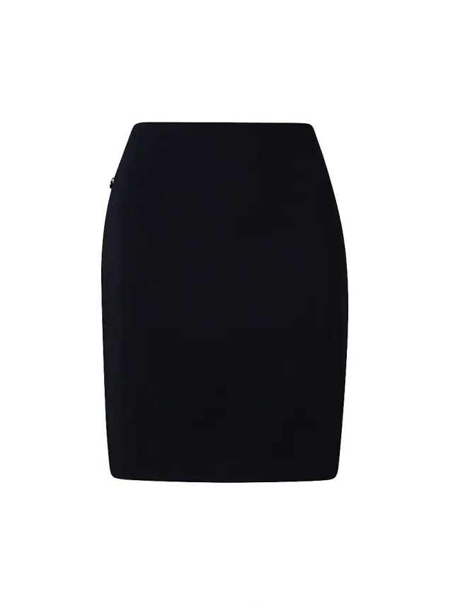 Jersey Pencil Skirt - Black