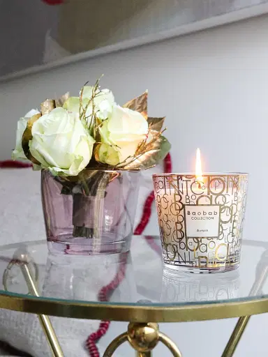 Baobab Collection My First Baobab Aurum Candle - White | Thumbnail 2