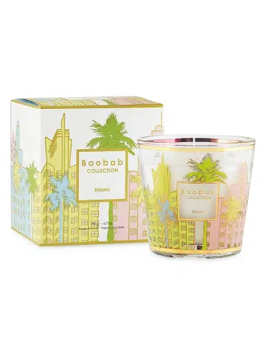 Baobab Collection My First Baobab Miami Candle - White Multi | Thumbnail 4