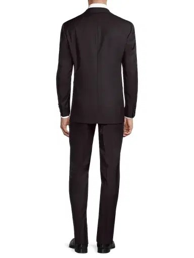 Canali Men's Notch Lapel Tuxedo - Black - Size 50 | Thumbnail 5 Canali Men's Notch Lapel Tuxedo - Black - Size 50 | Thumbnail 5