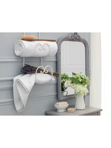 Togas Poitiers Towel Collection - Snow White Hand Towel | Thumbnail 5 Togas Poitiers Towel Collection - Snow White Hand Towel | Thumbnail 5