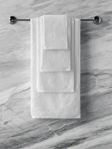 Togas Poitiers Towel Collection - Snow White Hand Towel | Thumbnail 1 Togas Poitiers Towel Collection - Snow White Hand Towel | Thumbnail 1