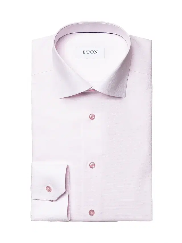 Men's Contemporary-Fit Textured Solid Shirt - Pink Red