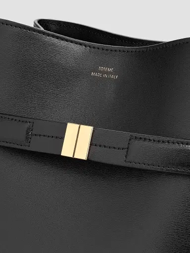 TOTEME Women's Belted Leather Bucket Bag | Thumbnail 5 TOTEME Women's Belted Leather Bucket Bag | Thumbnail 5