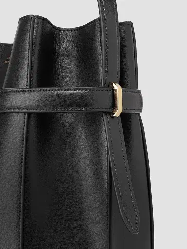 TOTEME Women's Belted Leather Bucket Bag | Thumbnail 6 TOTEME Women's Belted Leather Bucket Bag | Thumbnail 6