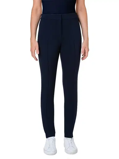 Akris punto Women's Elements Mara Leggings - Navy - Size 16 | Thumbnail 2