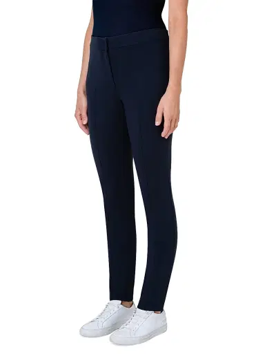 Akris punto Women's Elements Mara Leggings - Navy - Size 16 | Thumbnail 3